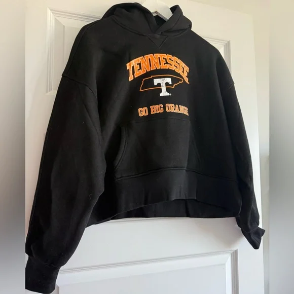 NWT Hype and Vice University of Tennessee Volunteers Cropped Weekender Hoodie - Picture 6 of 10
